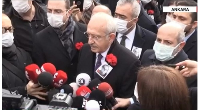 Kemal Kılıçdaroğlu, Uğur Mumcuyu andı: 28 yıl geçti asıl failler hala karanlıkta