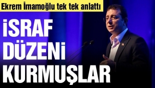 EKREM İMAMOĞLU :"KAMU YÖNETİMİ CİDDİYETİNE UYMAYAN İŞLER YAPILMIŞ !