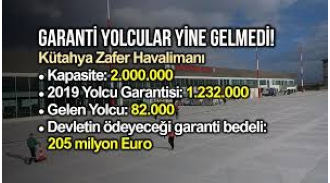 ZAFER HAVALİMANI GARANTİ SÖZLEŞMESİNİ YAPANLARIN TÜMÜ VATANA İHANETTEN YARGILANMALIDIR.