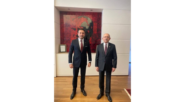 BAŞKAN RIZA AKPOLAT'A CHP GENEL MERKEZİNDE TEŞEKKÜR!