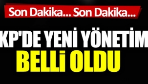 AKPde yeni yönetim belli oldu. İşte AKP MYK listesi