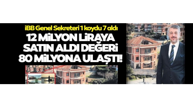 Can Akın Çağların 12 Milyona aldığı villanın değeri 80 Milyona çıktı