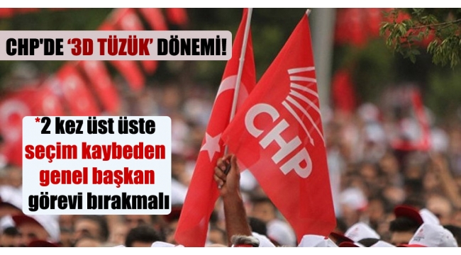 CHP GENEL MERKEZİ BU TEKLİFİ KABUL ETMEZ!