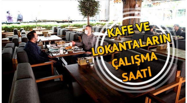 Kahvehane ve çay bahçeleri tüm Türkiyede açılıyor