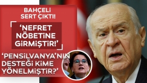 MHP Genel Başkanı Bahçeliden İYİ Parti Lider Meral Akşenerin sözlerine sert tepki