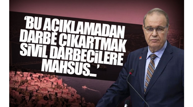 CHP Sözcüsü Faik Öztraktan bildiri açıklaması: Mağdura yatmaya çalışıyorlar