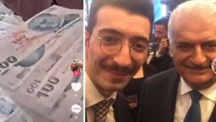 Hakan Tek isimli korumanın balya balya paraları dikkat çekti!