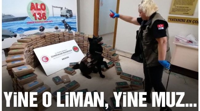 Yine Mersin Limanı, yine kokain