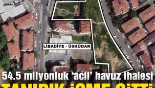 AKP'li belediyenin 54.5 milyonluk 'acil' havuz ihalesi tanıdık isme gitti