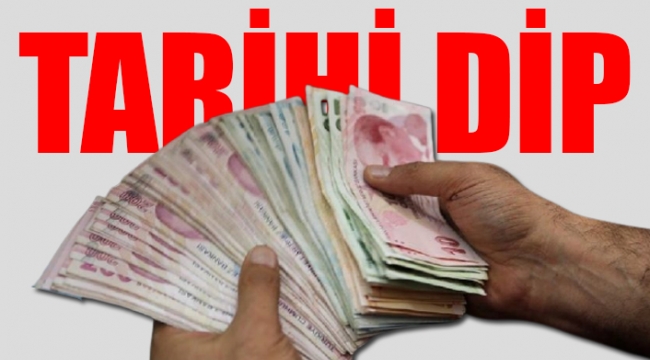 Türk Lirası eridi... 2001 krizinin de gerisine düştü