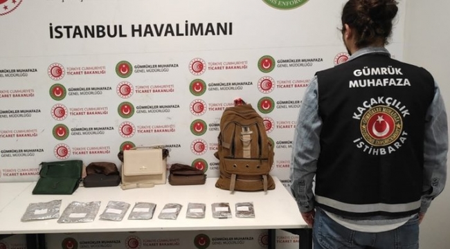  İstanbulda dev uyuşturucu operasyonu! Hollanda'ya giderken yakalandı