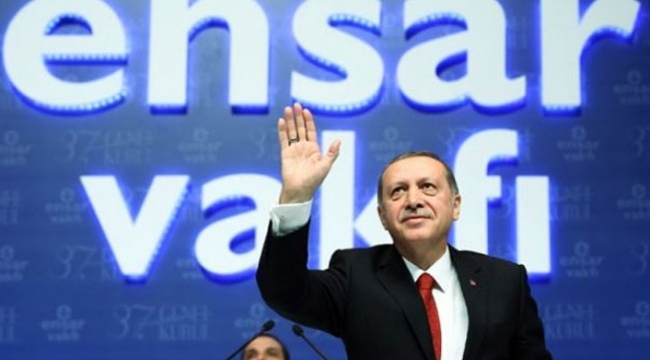 Erdoğandan Ensar Vakfına bir kıyak daha