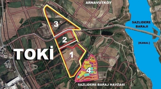 Kanal İstanbulda beton çılgınlığı başladı