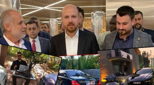 TÜGVA temsilcisinin lüks hayatı böyle görüntülendi: Yanda şampanya, konsolda isim, plakada AKP!