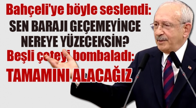 Kılıçdaroğlu: Beşli çetenin hamisi ve pazarlamacısının adı; Erdoğandır