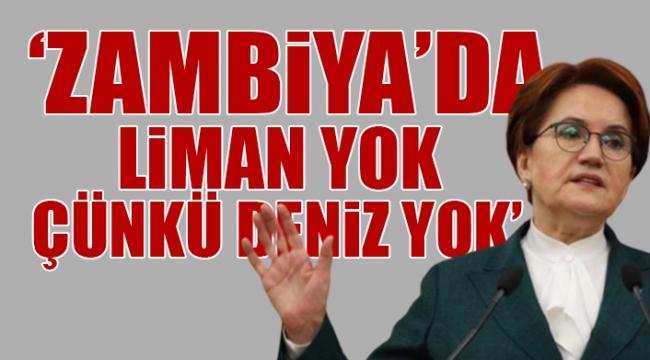Akşenerden, Zambiya ile yapılan anlaşmadaki liman maddesi nedeniyle iktidara tepki