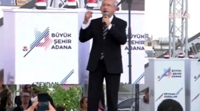 Kılıçdaroğlu, Bütün Türkiyeye söz veriyorum diyerek seslendi: Yetkiyi verin...