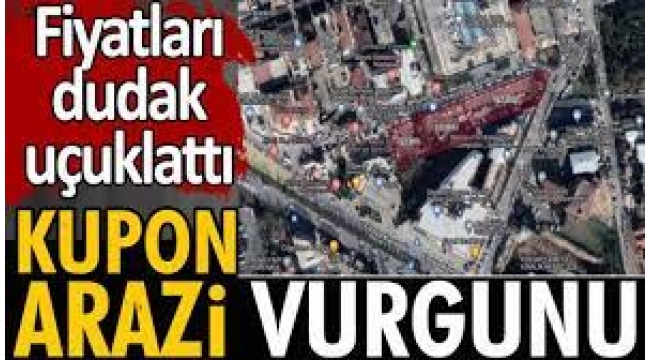 Villadan ucuza kupon arazi