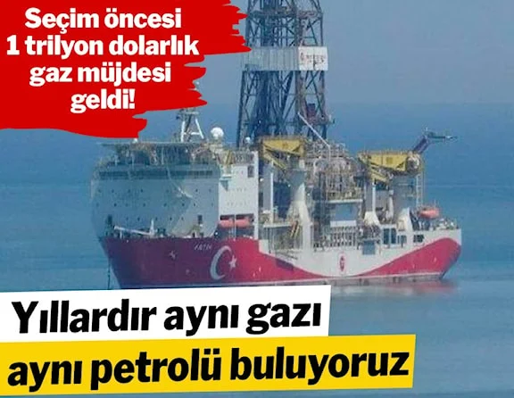 Her seçim öncesinde petrol ve gaz fışkırıyor