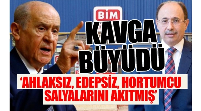 MHPden BİM CEOsuna: Asalak, ahlaksız hortumcu, salyalarını akıtmış, artık amansız hasmıyız...