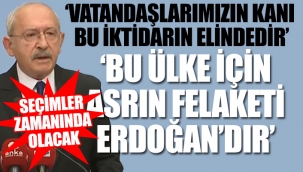 CHP lideri Kemal Kılıçdaroğlu ateş püskürdü