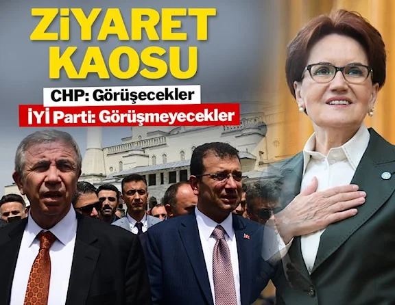 Ekrem İmamoğlu ve Mansur Yavaş'ın Meral Akşener'le görüşmesi kaosa dönüştü