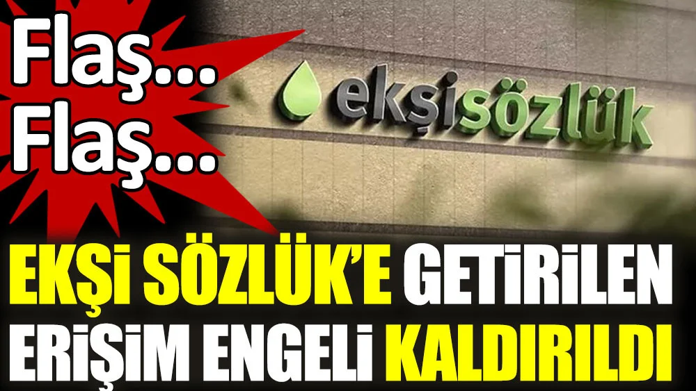 Ekşi Sözlük'e getirilen erişimin engellenmesi kararı kaldırıldı