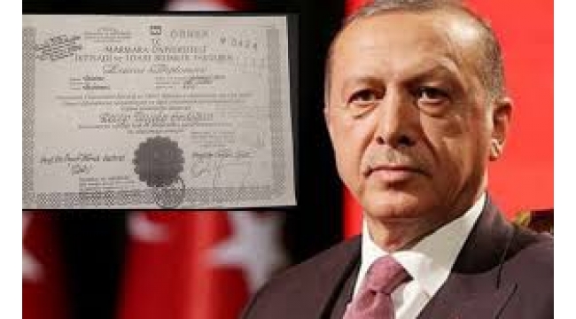 Erdoğan'ın diploma belgelerini Hürriyet yayınladı