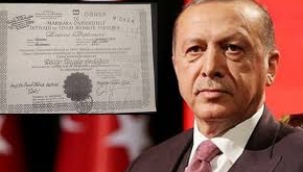 Erdoğan'ın diploma belgelerini Hürriyet yayınladı
