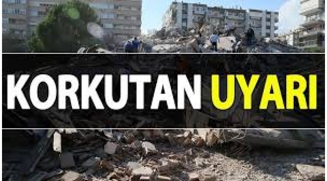 Uzmanlar beklenen Marmara depreminden sonra yaşanacak en büyük tehlikeyi açıkladı