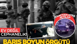 Barış Boyun Suç örgütü paketlendi! Evlerinden çıkan mühimmat şoke etti!