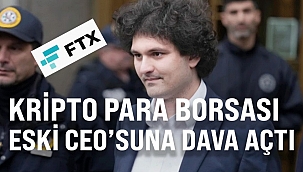 Kripto para borsası FTX'ten eski CEO Sam Bankman-Fried ve eski ortaklarına 1 milyar dolarlık tazminat davası