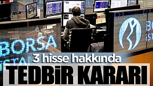 Borsa İstanbul'dan Aztek Teknoloji, Elite Naturel ve Tatlıpınar Enerji Üretim hisselerine tedbir kararı..