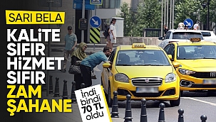 İstanbul'da taksi ücretlerine yüzde 75 zam