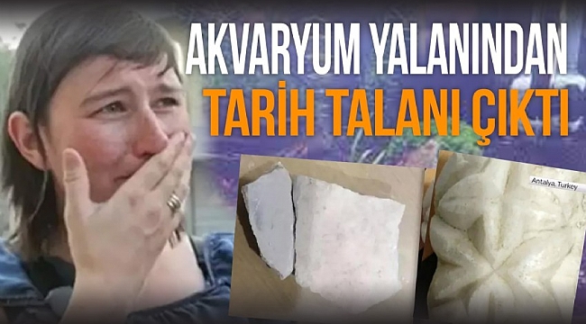 'Akvaryum taşı' tarihi eser çıktı