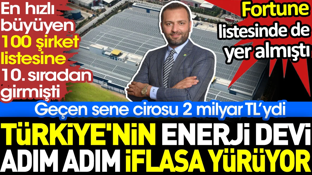 Türkiye'nin önde gelen şirketlerinden Göktekin Enerji AŞ konkordato talebinde bulundu.