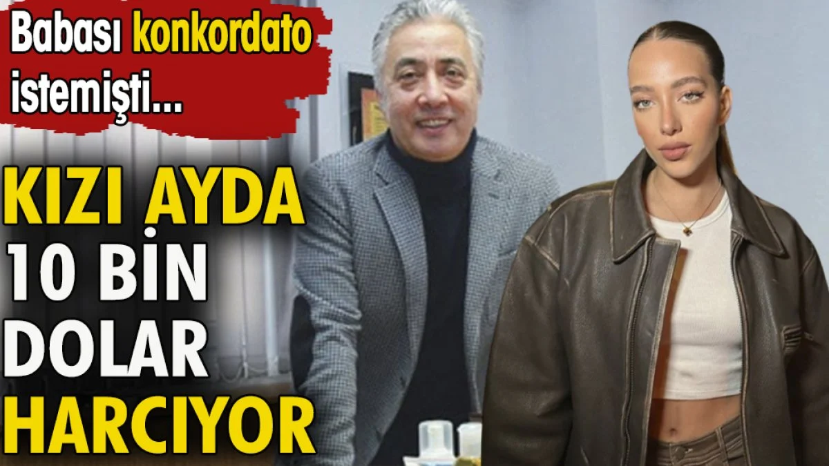 Tuncer Hunca konkordato istemişti, Kızı Ada Tunca ayda 10 bin dolar harcıyor.