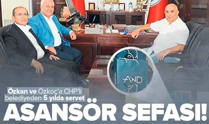 CHP'li Tuncay Özkan ve Engin Özkoç'un asansör sefası! 5 yılda gelen servet .