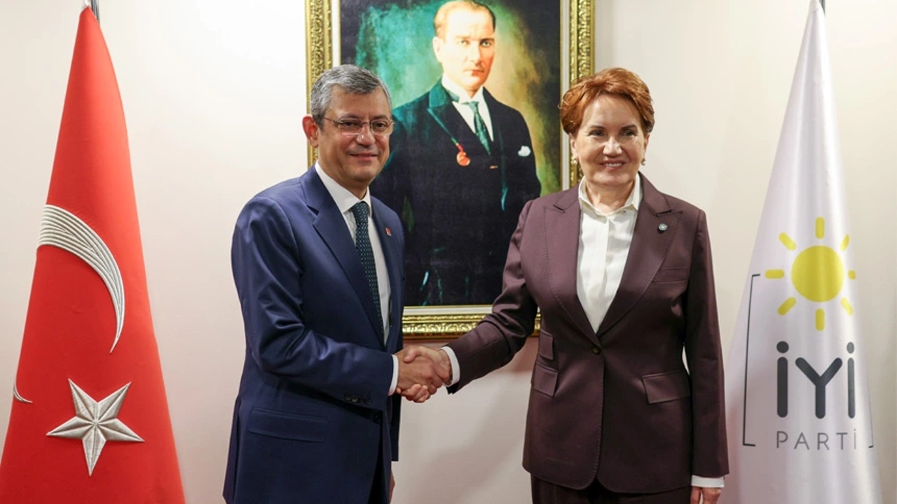 Özgür Özel'den Meral Akşener'e ziyaret