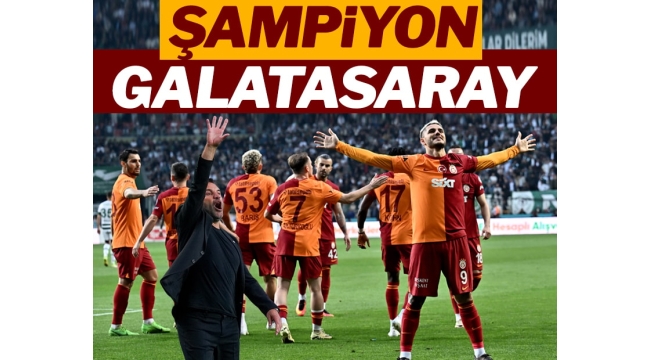 2023-24 sezonu Süper Lig şampiyonu Galatasaray