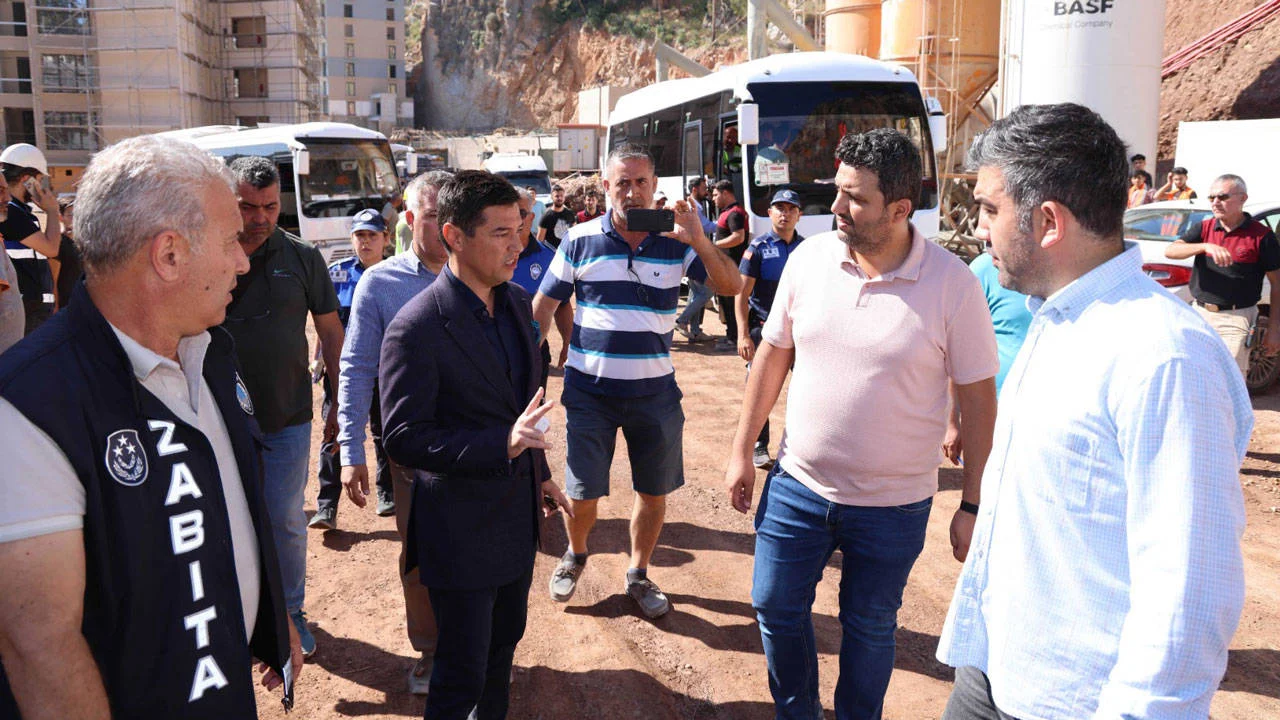 Sinpaş'ın inşaatı durduruldu