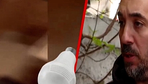 Sapanca'daki bungalovda skandal: Ampulün içine 360 derece görüntü alabilen gizli kamera yerleştirmişler