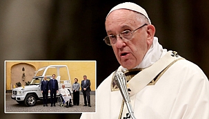 Papa Francis ölmeden önce Gazze için özel araçlarından birini bağışlamış