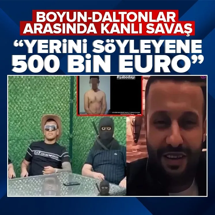 Daltonlar ve Barış Boyun çetesi arasında tansiyonu yükseliyor: Yerini söyleyene 500 bin euro