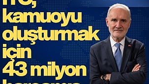 İTO, kamuoyu oluşturmak için 43 milyon lira harcamış