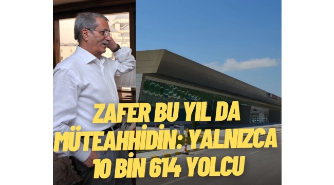 Zafer bu yıl da müteahhidin: Yalnızca 10 bin 614 yolcu