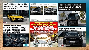 Medyamız olmayan otomobil devini Türkiye'ye getirdi.. Hayırlı İşler