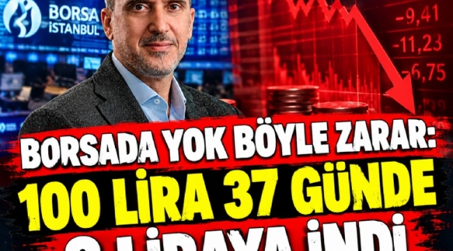 Savcılar Göreve ! Borsada yok böyle zarar: 100 lira 37 günde 8 liraya indi